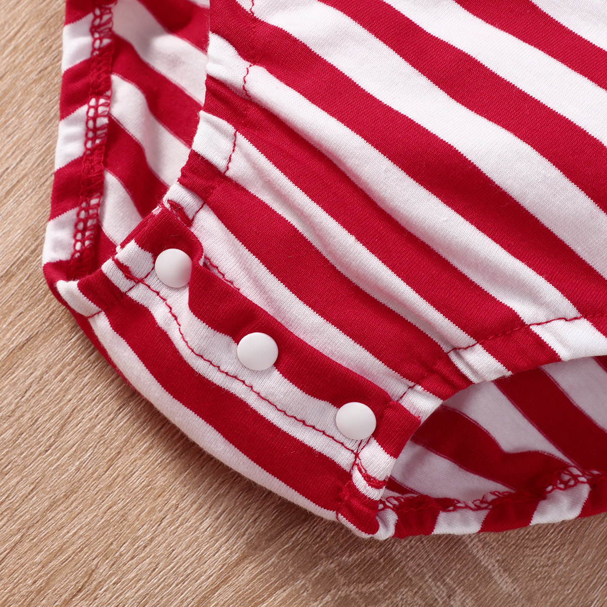 Kids Christmas Elk Striped Hat Set - Image 3