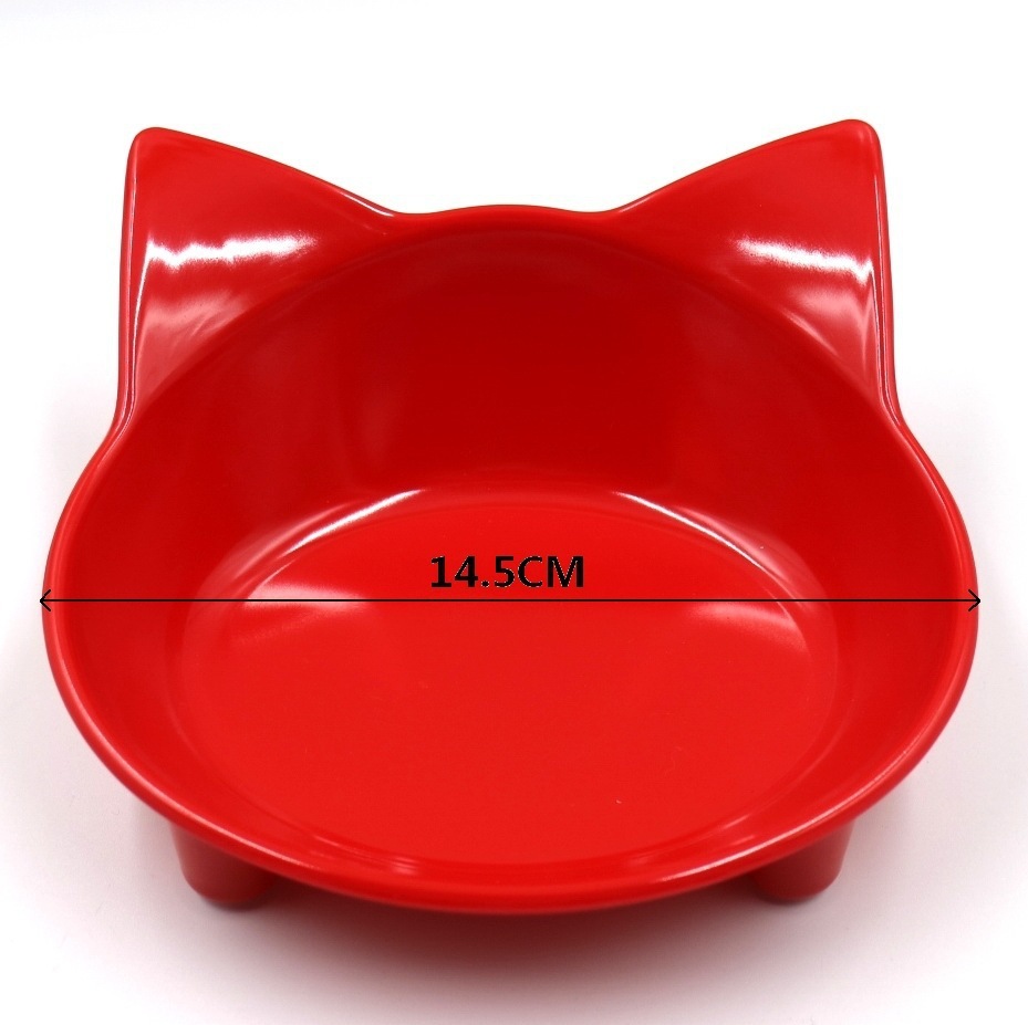 Pet supplies pet bowl melamine slipColored Cat Bowl - Image 6
