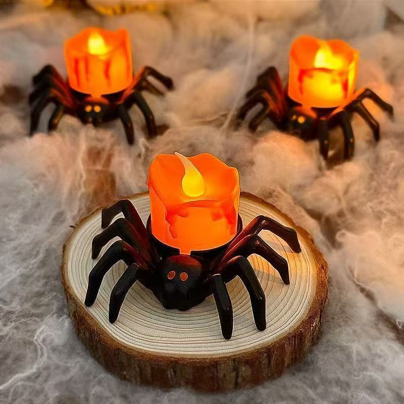 Halloween Decoration Spider Night Lights Party Supplies Decoration Props Bar, Haunted House, Horror Party Accessories - Image 5