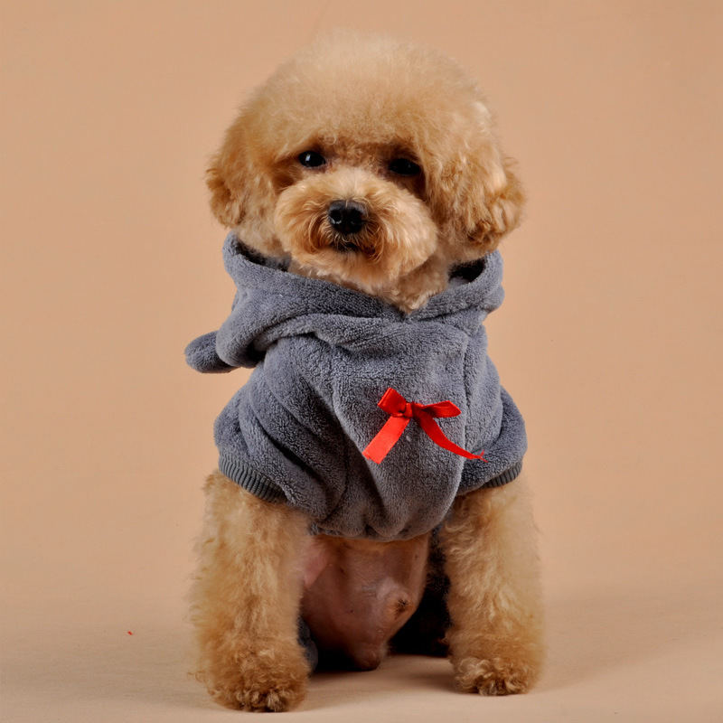 Bear four-legged coral fleece clothes - Image 10