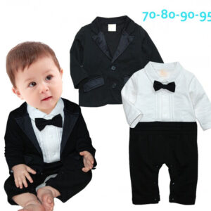 Baby boy gentleman dress long sleeve suit