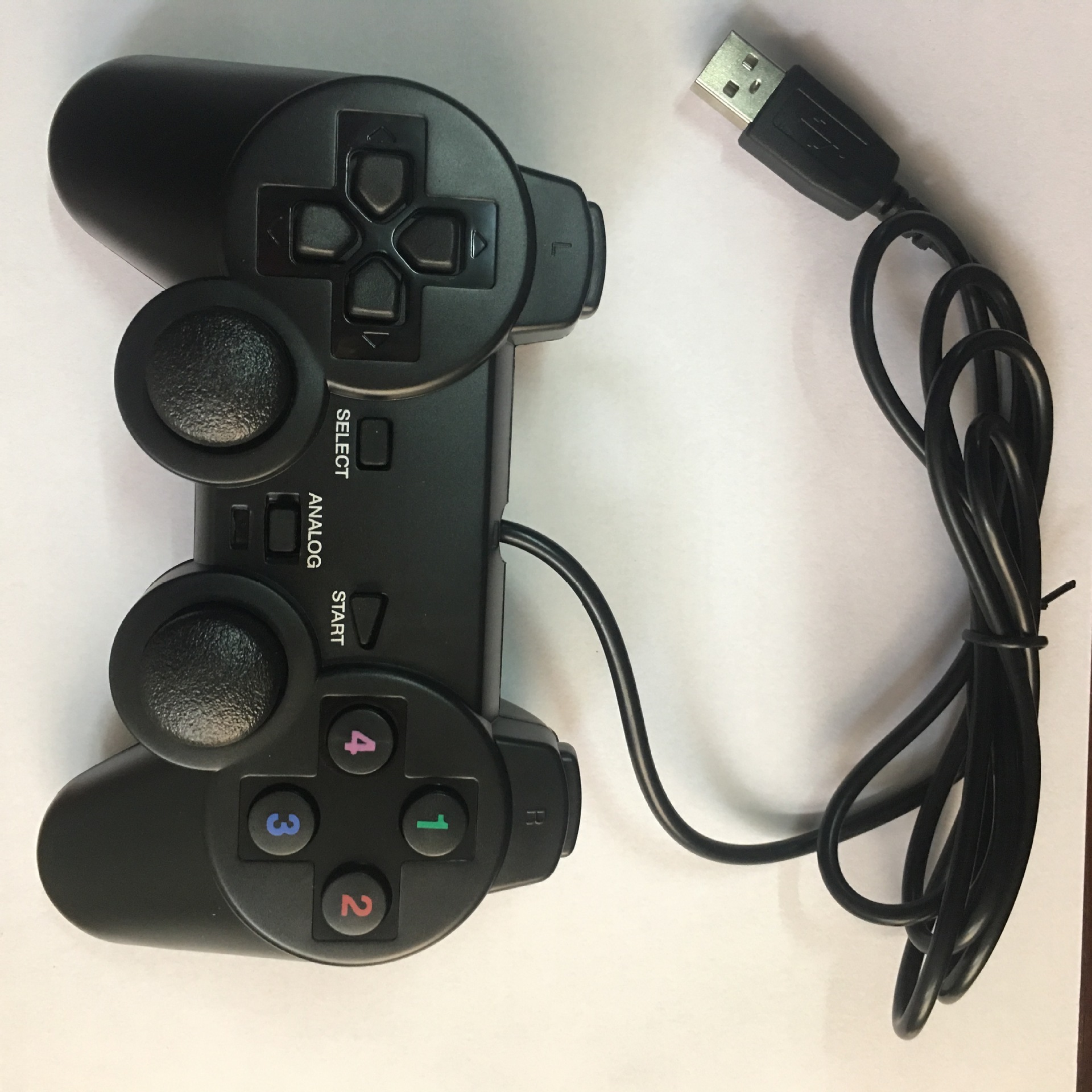 USB gamepad PS2 wired controller - Image 3