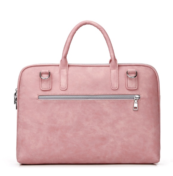 Faux Leather Laptop Bag For Women - Image 8