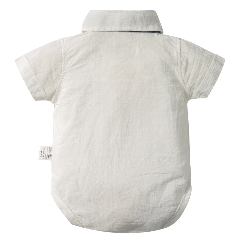 Baby gentleman suit baby romper bib two-piece suit - Image 5