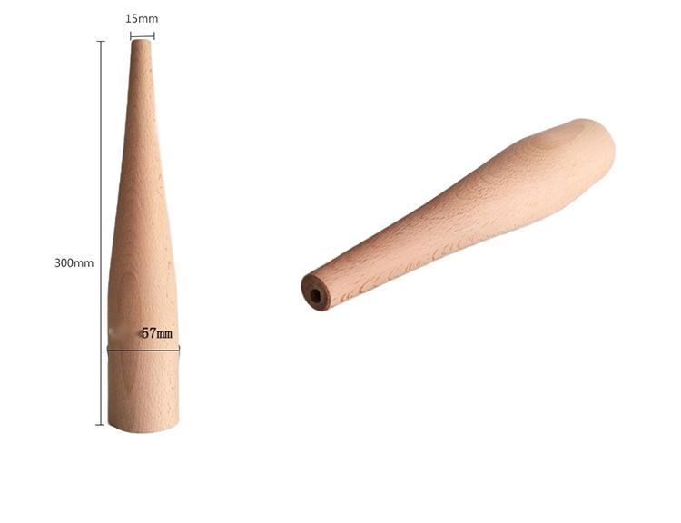 Living Room Solid Wood Dry Flower Vase Decoration - Image 4