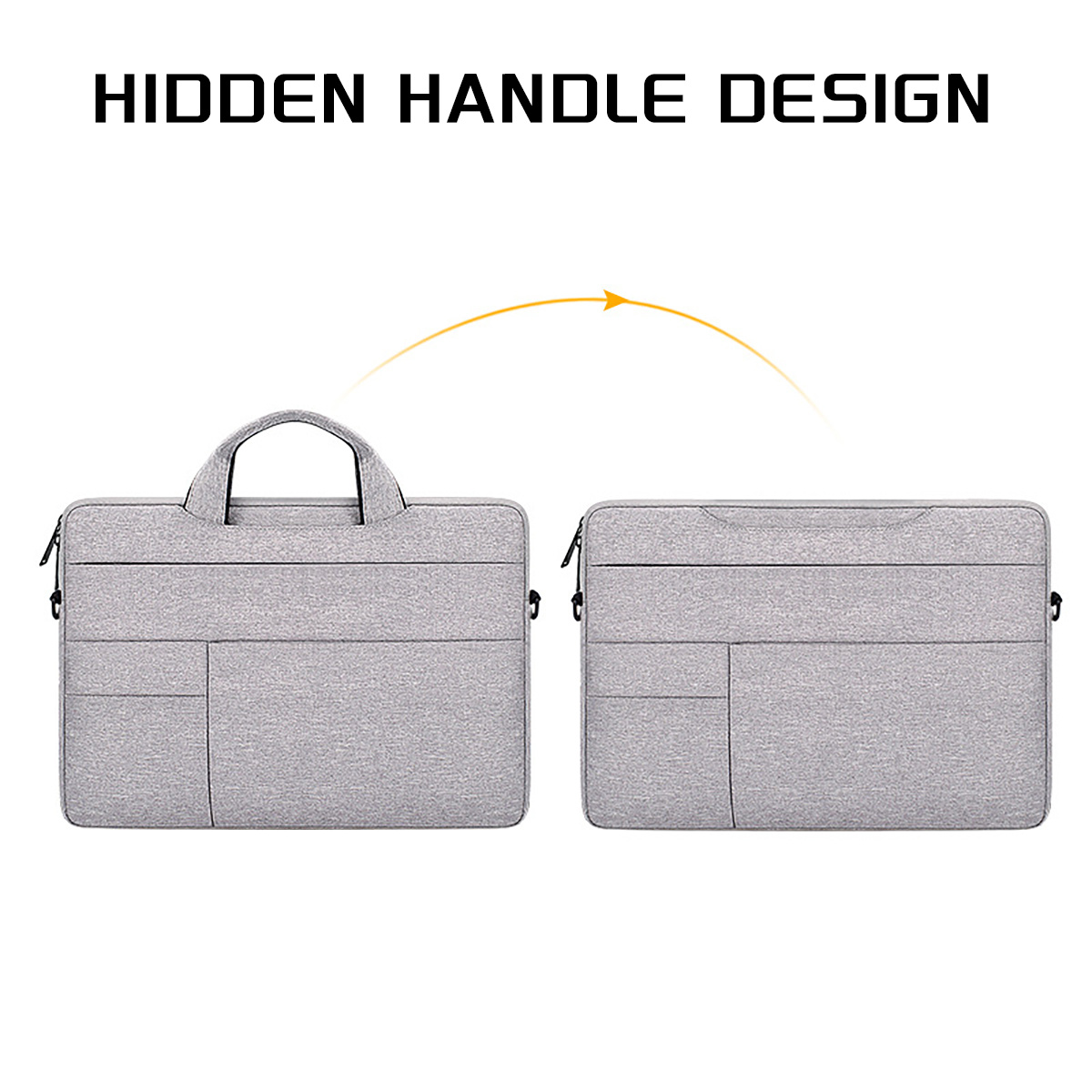 13-15.6 Inch Laptop Bag, Laptop Carrying Case Shoulder Strap Carrying Briefcase, Business Leisure Or School Laptop Bag - Image 7