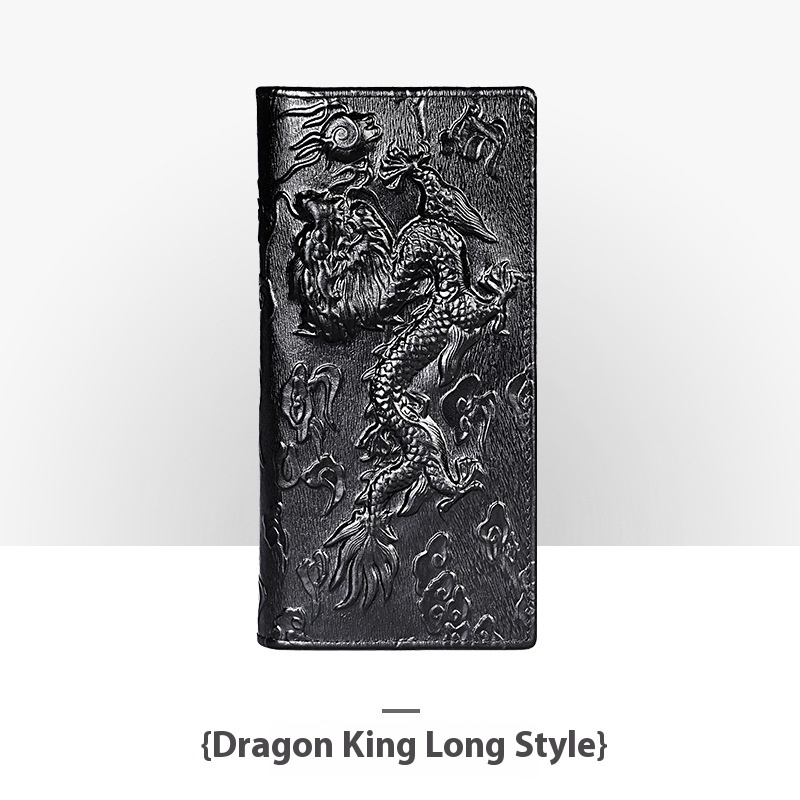 Personalized Retro Handmade Embossed Leather Wallet For Man - Image 10