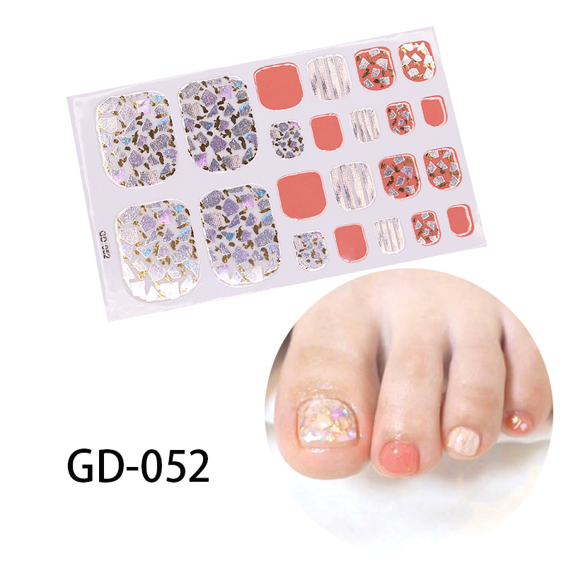 Stamping Removable French Foot Sticker For Nail Enhancement - Image 5
