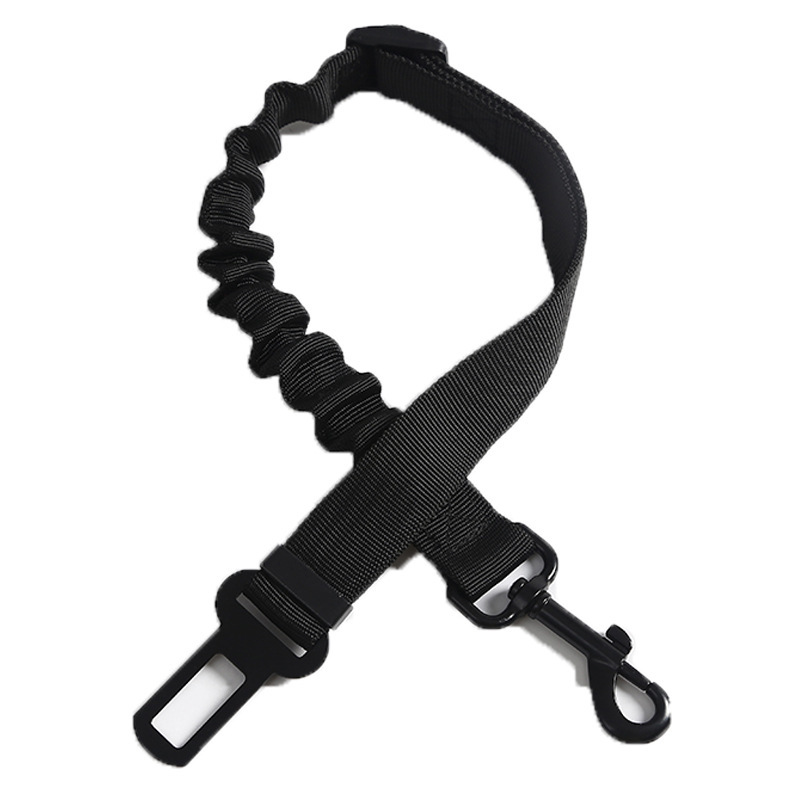 Vehicle-mounted Seat Belt For Pets Elastic Retractable Traction Rope For Vehicle Car Rope Pet Supplies - Image 2