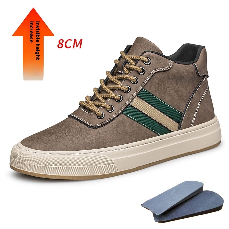 Skate Shoes Genuine Leather Casual Trend Men - Image 9