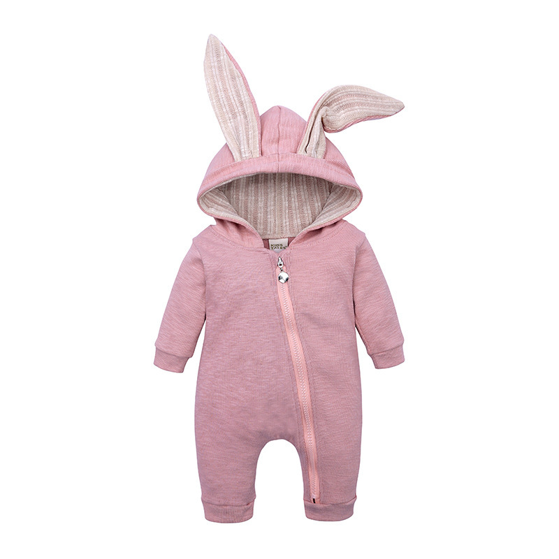 Babies' Big Ears Rabbit One-piece Romper - Image 3