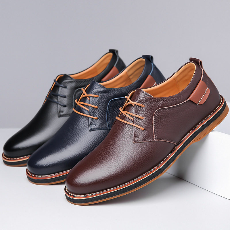 Plus Size Fashion Business Casual Men's Shoes - Image 7