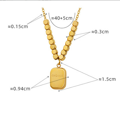 Titanium Steel Minimalist Irregular Fashion All-Match Ring - Image 7