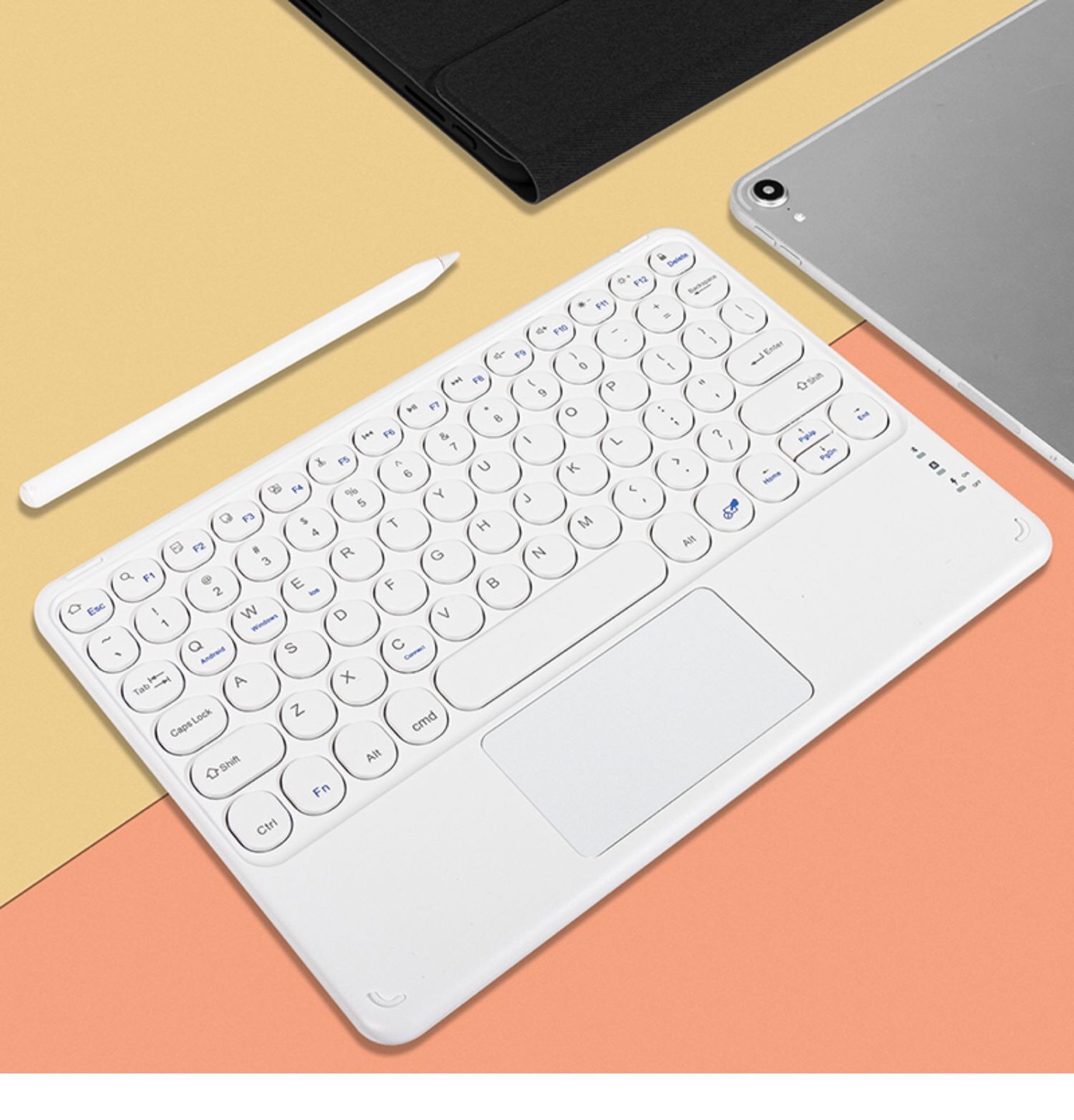 Thin Bluetooth Keyboard And Mouse Kit For Tablet PC - Image 3