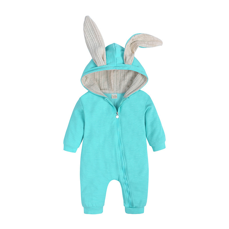Babies' Big Ears Rabbit One-piece Romper - Image 7