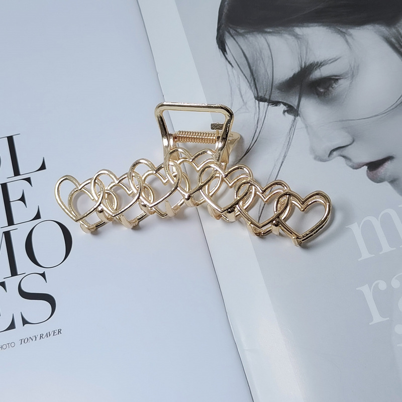 Women's Metal Back Of Head Hair Clip - Image 4