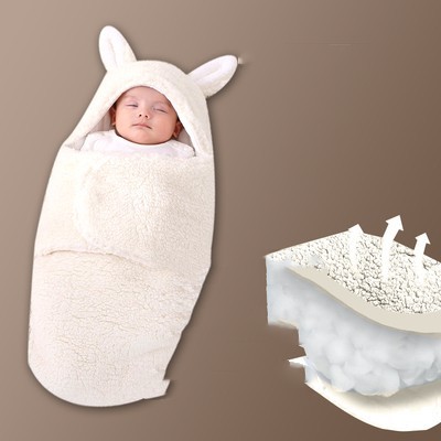 Baby Hold Newborn Thickened Out Wrap Swaddle Sleeping Bag - Image 4