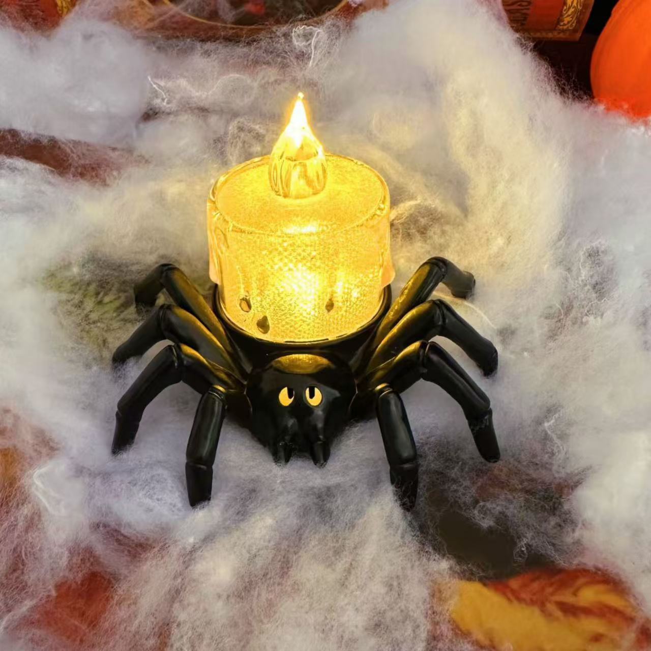 Halloween Decoration Spider Night Lights Party Supplies Decoration Props Bar, Haunted House, Horror Party Accessories - Image 3