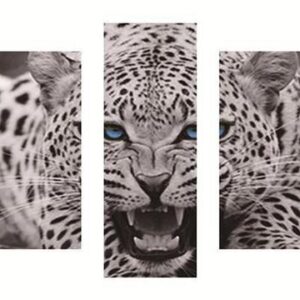 XXL Diamond Painting - Multi-Bild Leopard