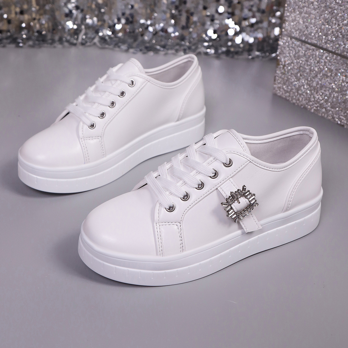 New Soft Bottom Leather Sports Women's Shoes - Image 8