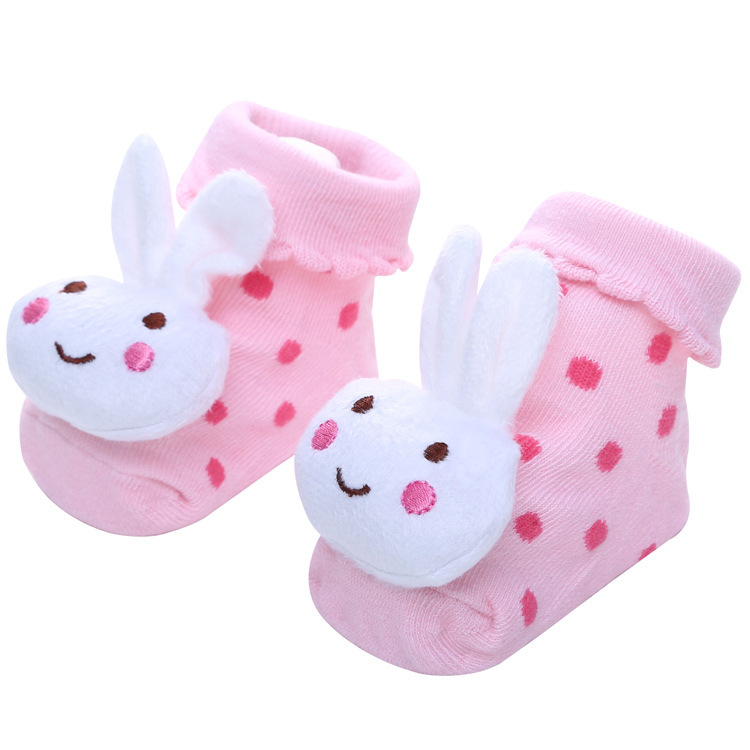 Cotton Cartoon Non-slip Baby Floor Socks - Image 4