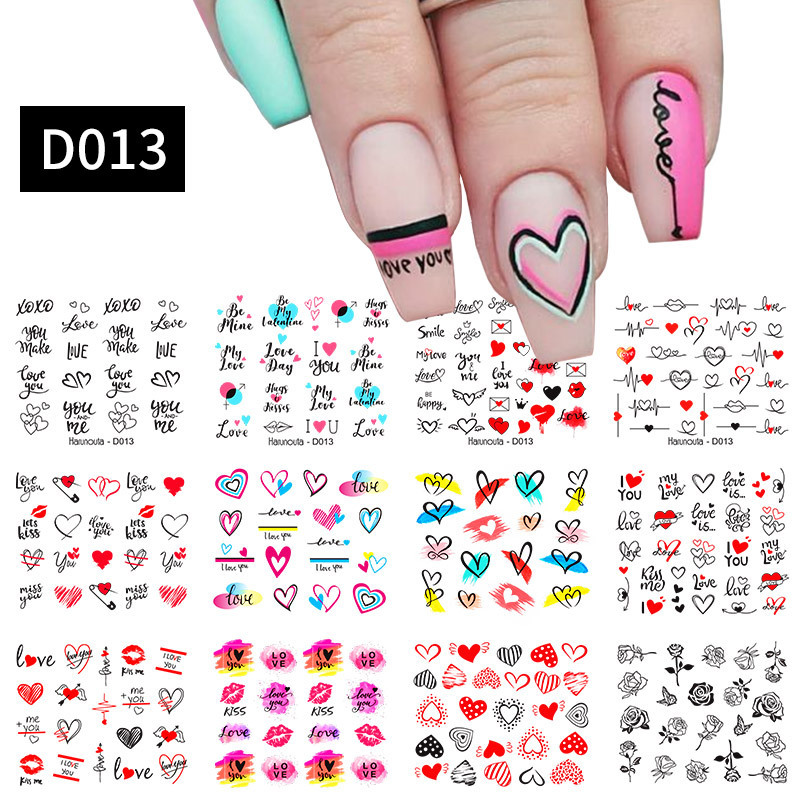 Nail Art Sticker Snake Rainbow Transfer DIY - Image 3