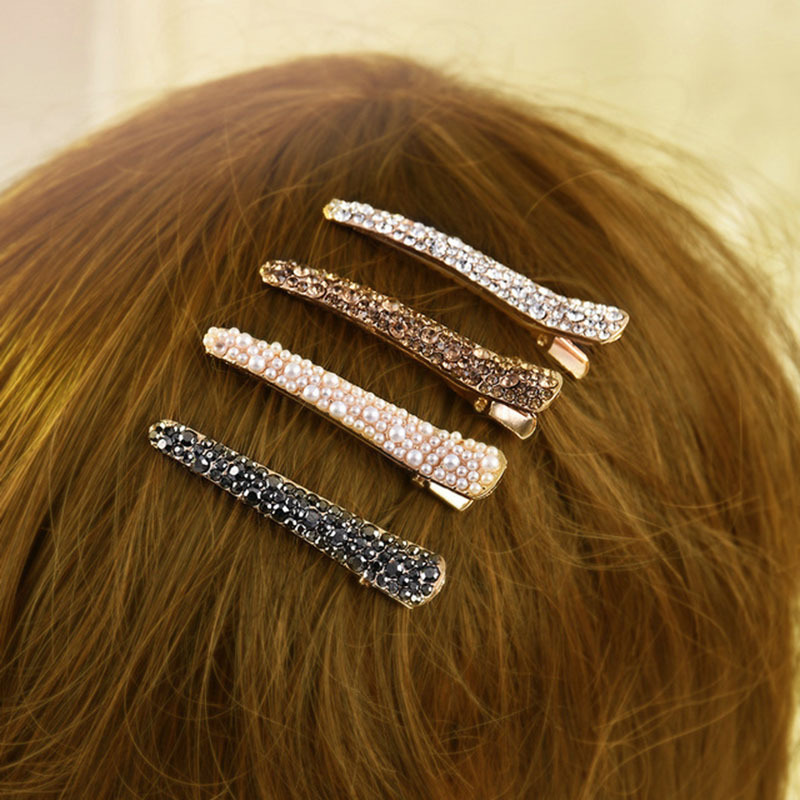 Diamond Pearl Hair Clip - Image 2