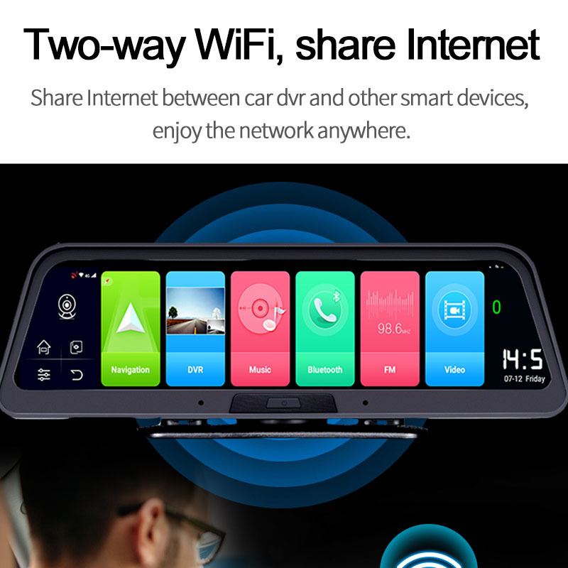 Full-screen Streaming Dash Cam In The Center Console - Image 2