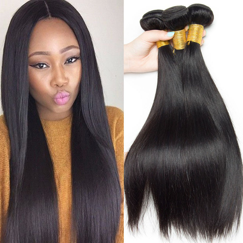 Straight Real Human Hair Extension - Image 7
