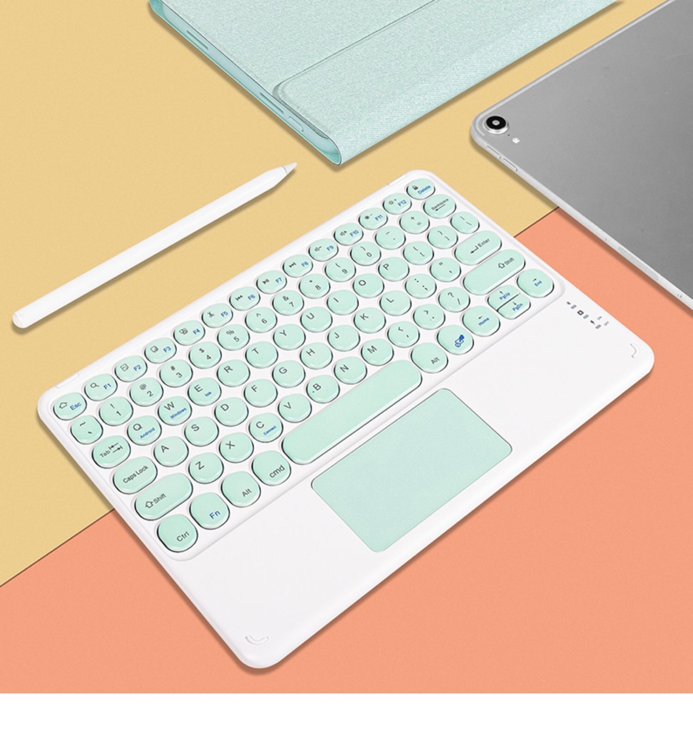 Thin Bluetooth Keyboard And Mouse Kit For Tablet PC - Image 6