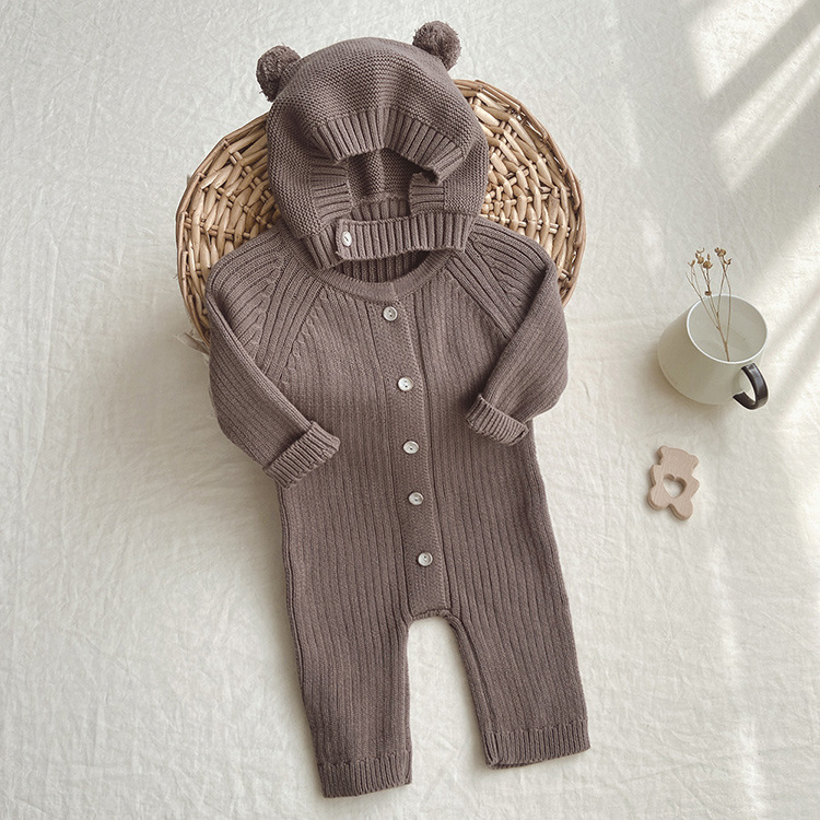 Baby Sweater Long One Piece Knit Sweater - Image 4