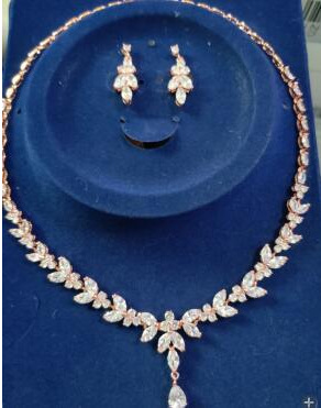 Simple White Bride Zircon Set Women - Image 6