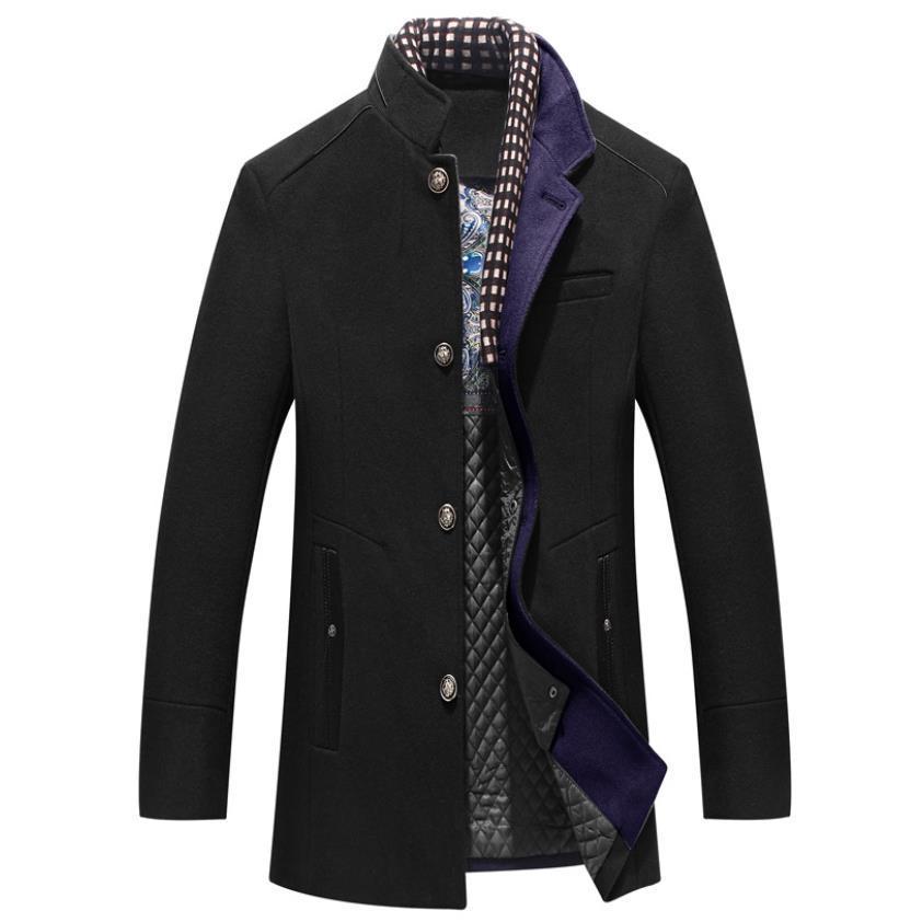 Men's woollen overcoat - Image 6