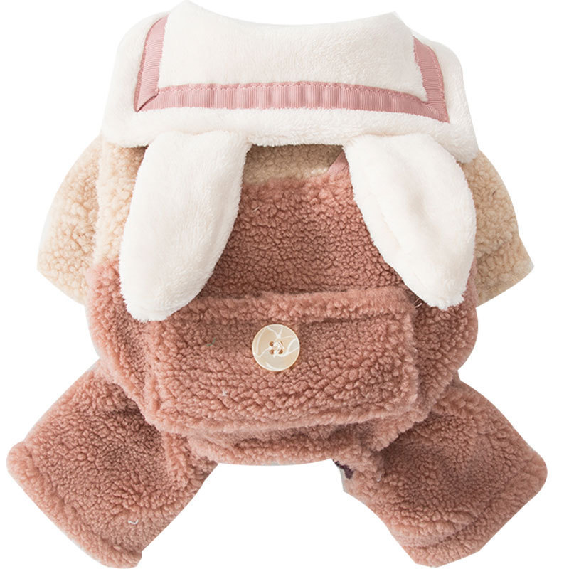 Autumn and winter thick dog four-legged clothes - Image 2