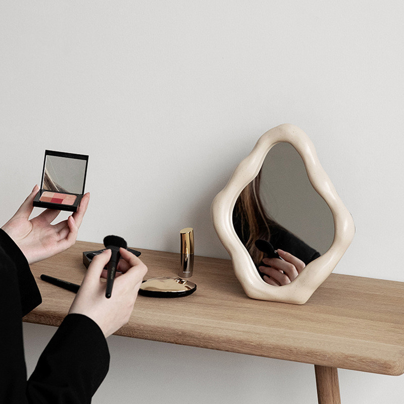 Original Design Makeup Mirror Desktop Nordic Simplicity - Image 2