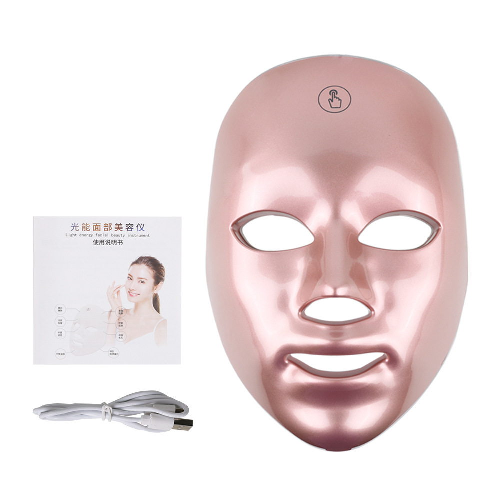 Touch Screen Seven-color Light Mask LED Photon Skin Rejuvenation - Image 6