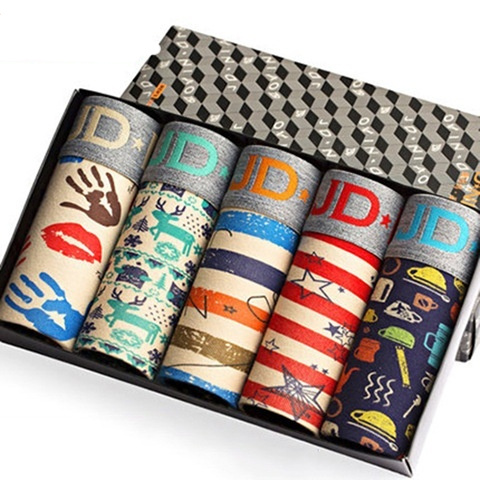 Men's Cotton Printed Breathable Boxers - Image 5