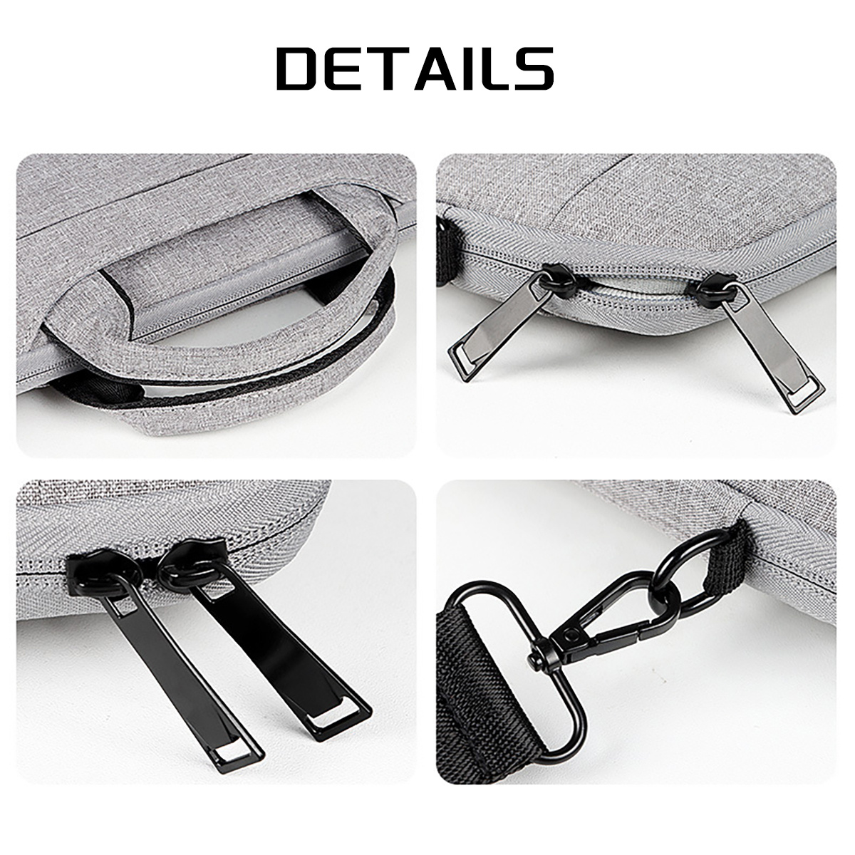 13-15.6 Inch Laptop Bag, Laptop Carrying Case Shoulder Strap Carrying Briefcase, Business Leisure Or School Laptop Bag - Image 3
