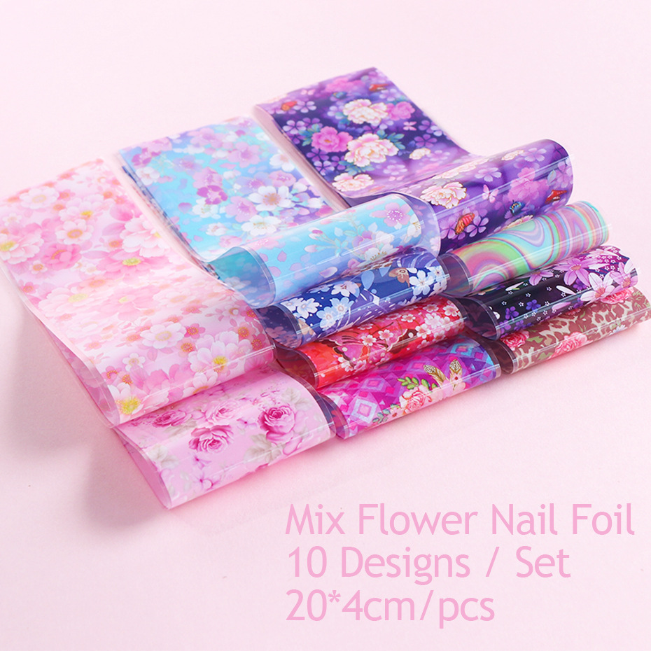 Nail Art Star Sticker Ins Valentine's Day Flower Sea - Image 5