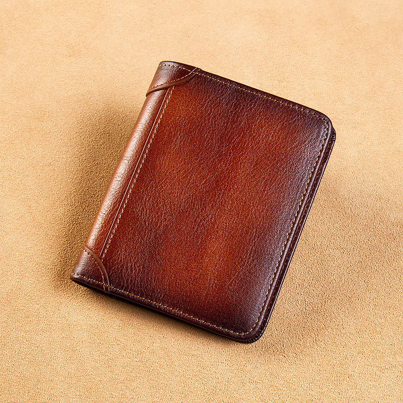 All-in-one Short Money Leather Ultra-thin Men's Wallet - Image 8