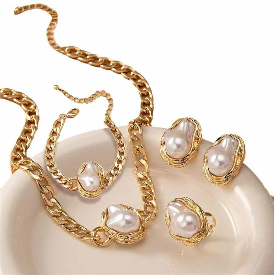 Trendy Hot Sale Shaped Pearl Suit Vintage Necklace - Image 5