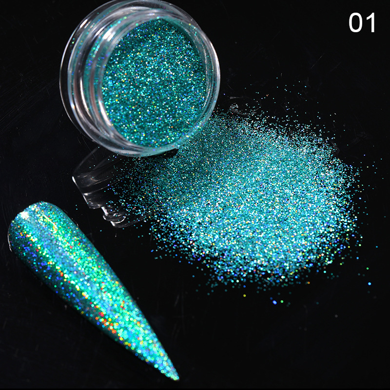 Aurora Magic Nail Powder Nail Glitter - Image 6