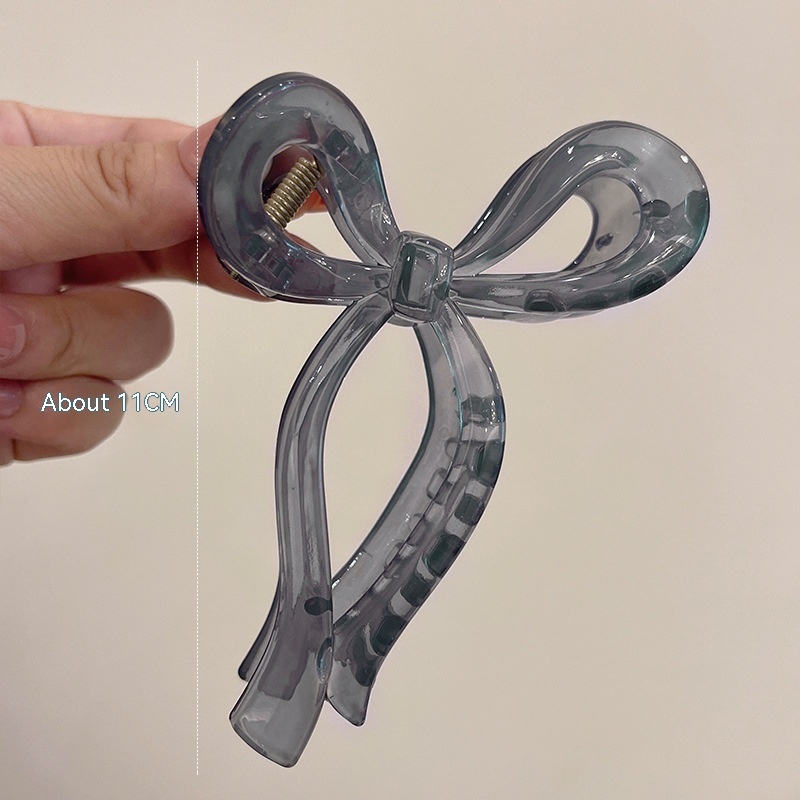 Acrylic Bow Claw Clip - Image 4
