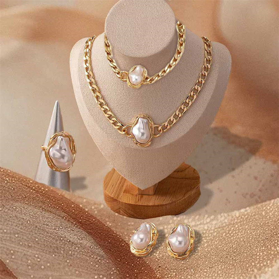Trendy Hot Sale Shaped Pearl Suit Vintage Necklace - Image 2