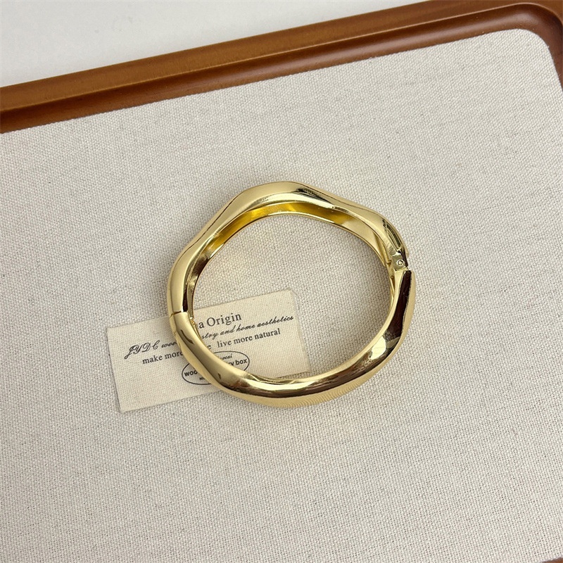 Branch Wide-brimmed Bracelet Irregular With Personality Spring Open Alloy - Image 3