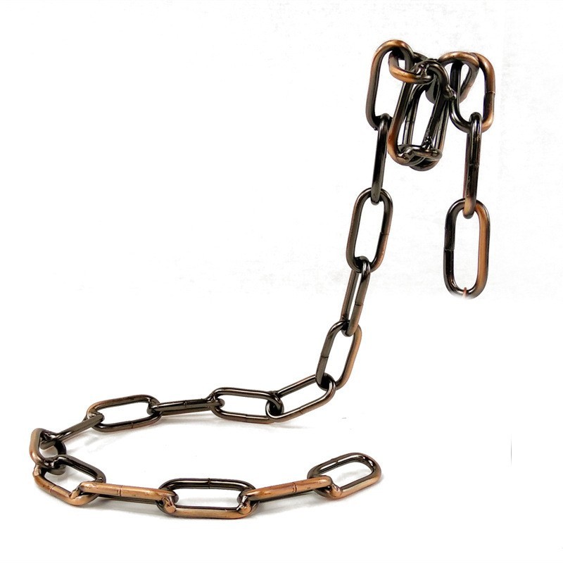 Odd Suspension Iron Chain Wine Rack Metal Chain Bracket - Image 4