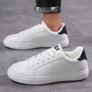 Versatile Sneaker Breathable White Shoes Student Running Shoes