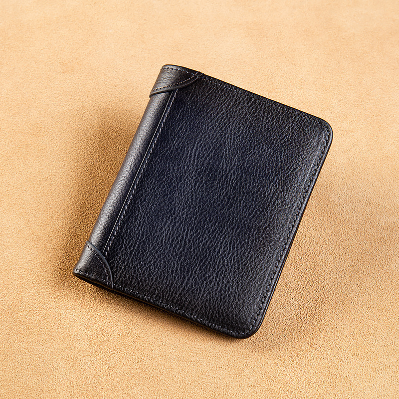 All-in-one Short Money Leather Ultra-thin Men's Wallet - Image 2