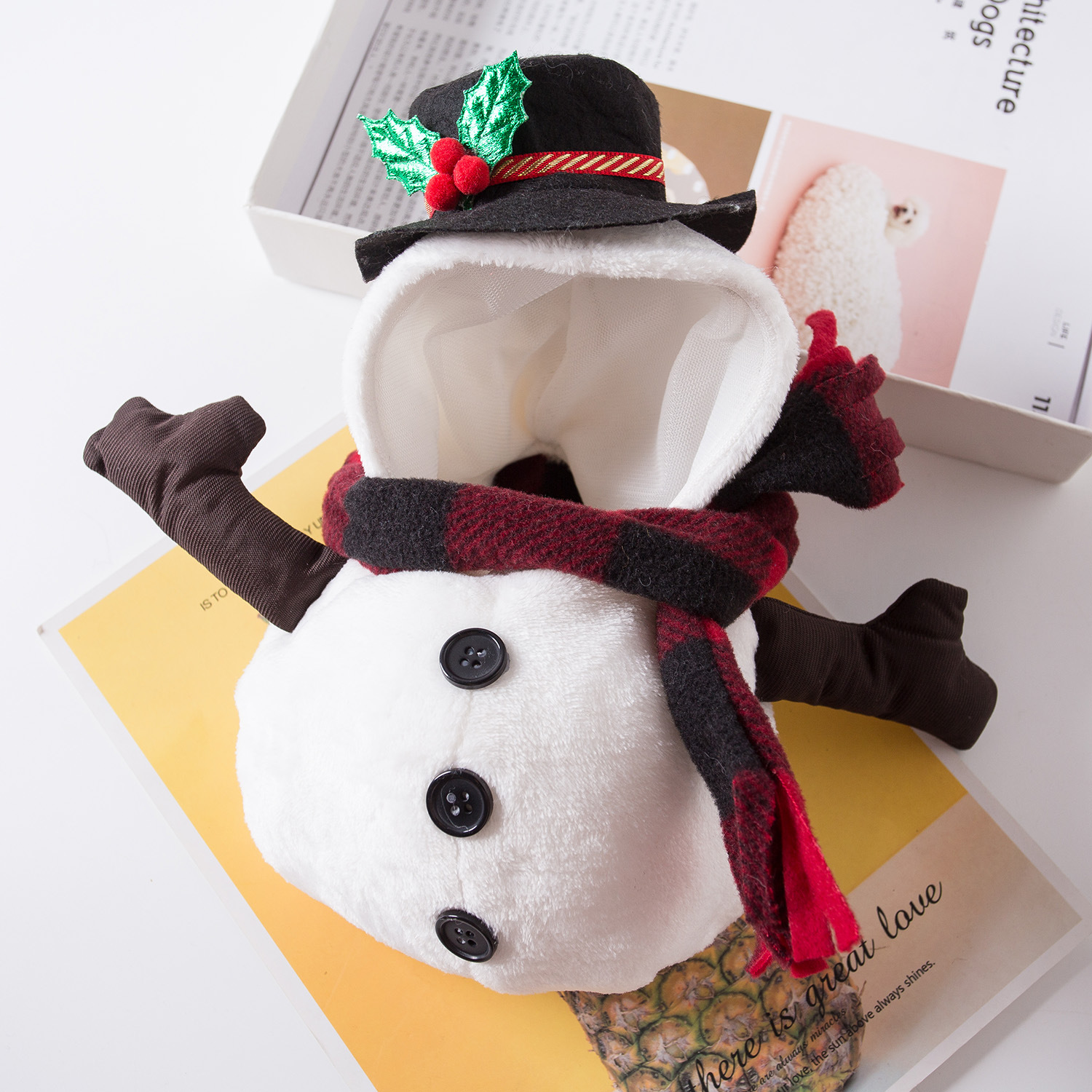 Christmas Pet Funny Clothes Snowman Pet Costume - Image 10
