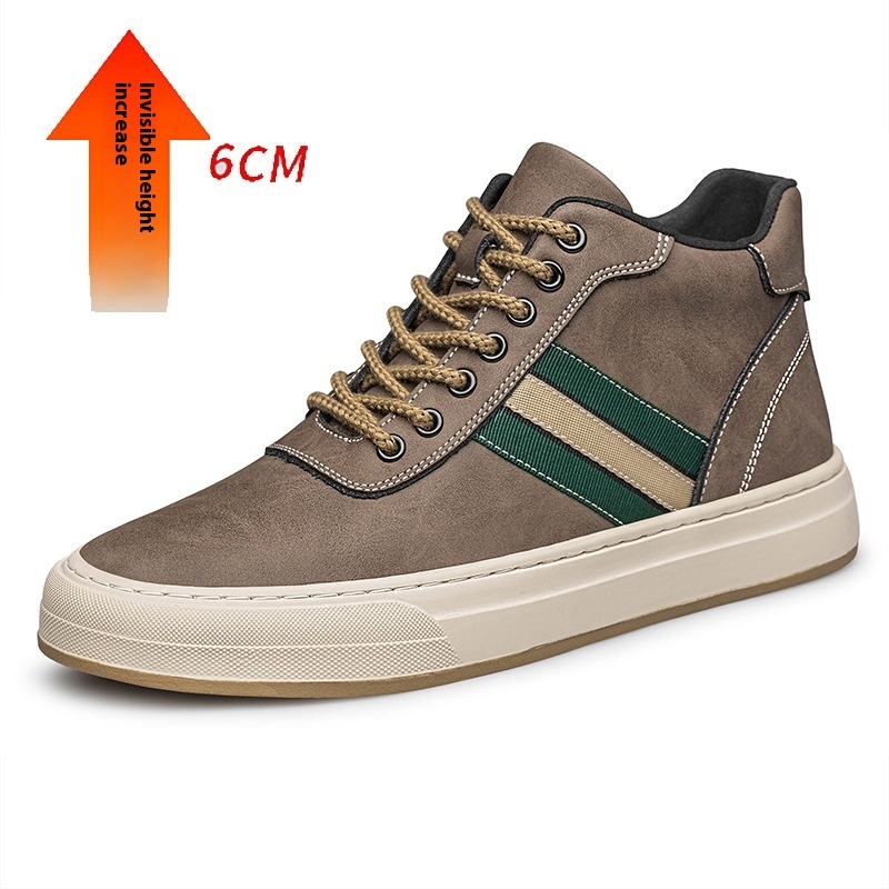 Skate Shoes Genuine Leather Casual Trend Men - Image 2